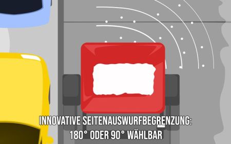 ERCO SP-1210 Streuwagen für Salz 35L Rasendünger Handstreuwagen Streusalz